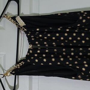 Michael Kors Bergalia Gold Foil Dress PTP Up to 23"